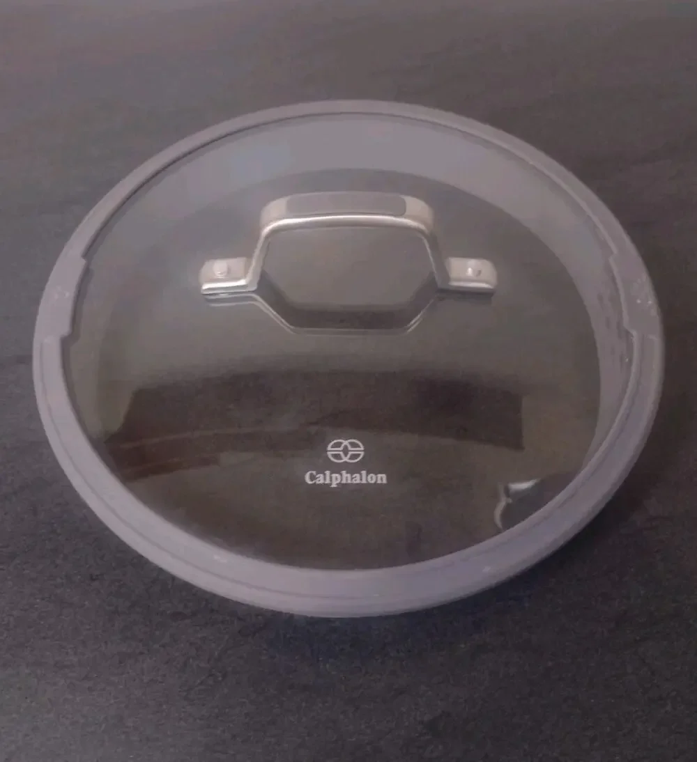 Calphalon Replacement Lid Glass Silicone Strainer Rim 9.5